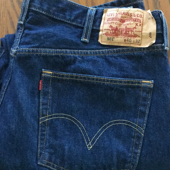 Levi's Other - NEW LEVI 501 Jeans BUTTON FLY